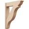 Ekena Millwork 7 1/2-in W x 30-in D x 38-in H Funston Trad Rough Cedar Woodgrain TimberThane Outlooker, Primed Tan OUTUR075X30X38FST04RCPR - alternate 1